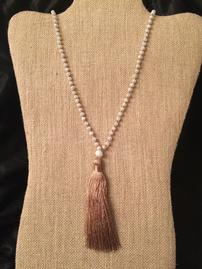 Gold Tassle Necklace //269